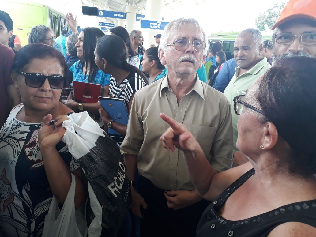 Em vistoria nos terminais, vereadores estudam correções no sistema de integração