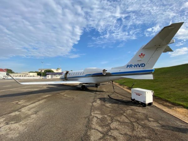 Hapvida enfrenta Covid-19 até com aviões