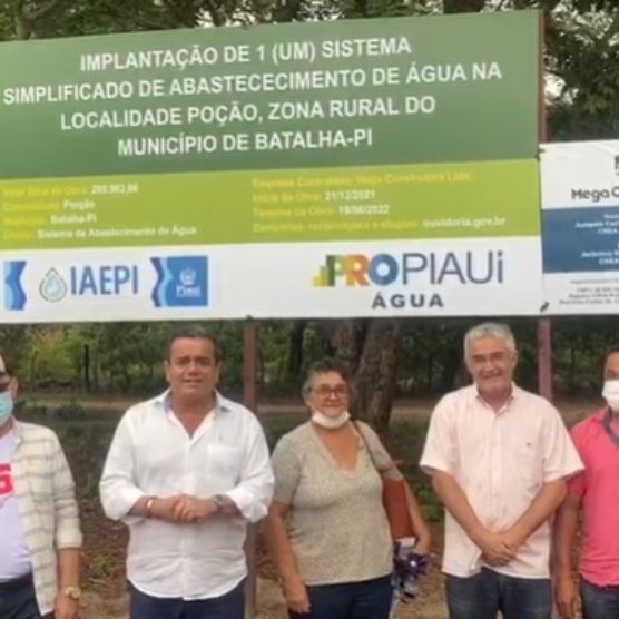 Ordem de serviço para abastecimento é assinada em Batalha