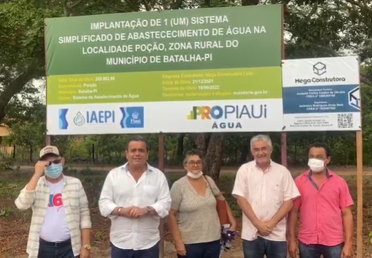 Ordem de serviço para abastecimento é assinada em Batalha