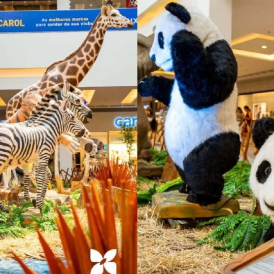 Shopping Rio Poty recebe exposição inédita com animais animatrônicos e imersão na selva
